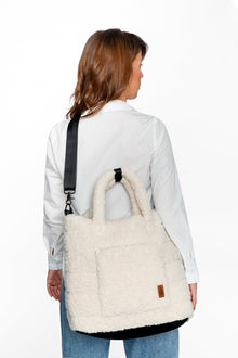 Diaper Bag Off-White With Changing Mat - J20Z101_01880