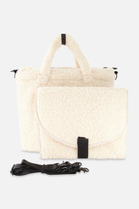 Diaper Bag Off-White With Changing Mat - J20Z101_01880