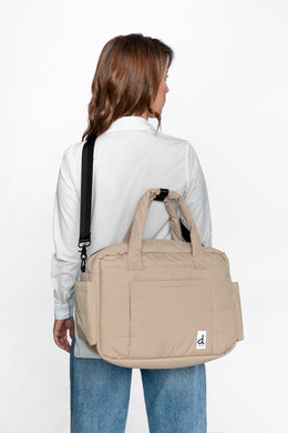 Diaper Bag With Changing Mat Beige - J20Z102_01470