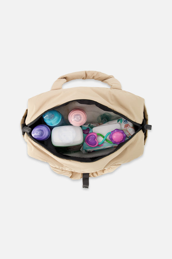 Diaper Bag With Changing Mat Beige - J20Z102_01470