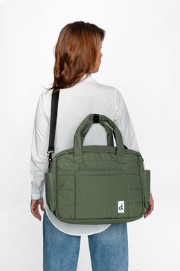 Diaper Bag With Changing Mat Olive Green - J20Z102_03090