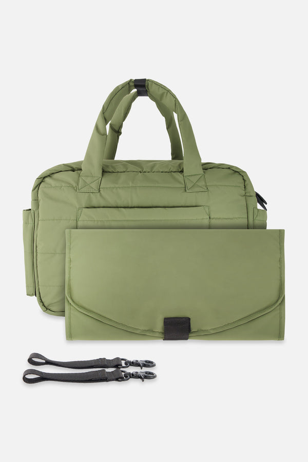Diaper Bag With Changing Mat Olive Green - J20Z102_03090