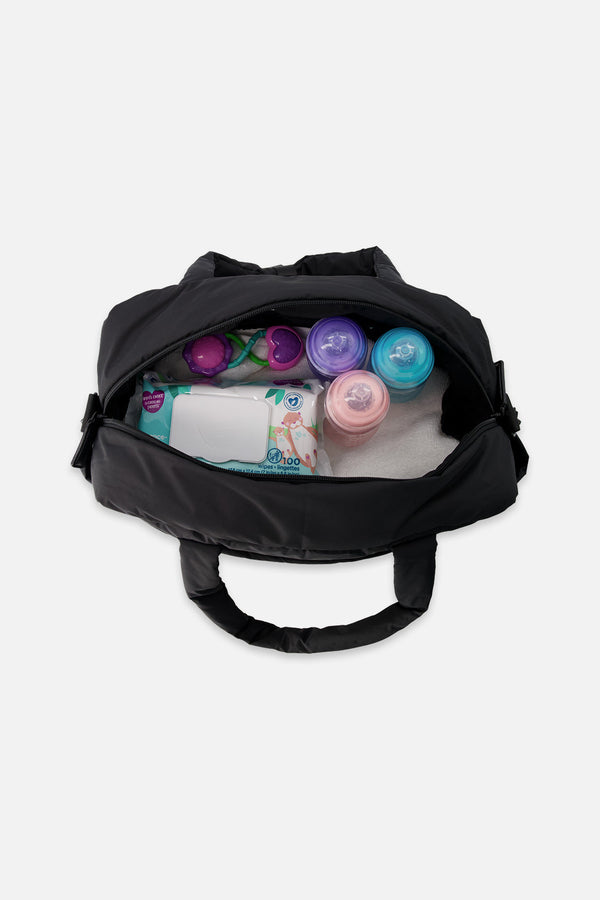 Diaper Bag With Changing Mat Black - J20Z102_09990
