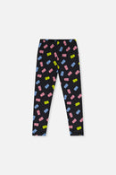 Printed Leggings Black Printed Gummy Bears - J20Z61_2J033