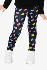Printed Leggings Black Printed Gummy Bears - J20Z61_2J033