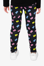 Printed Leggings Black Printed Gummy Bears - J20Z61_2J033