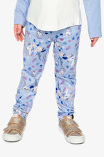 Printed Leggings Purple Unicorn Print - J20Z61_2J289