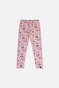 Printed Leggings Pink Printed Daisies - J20Z61_2J311