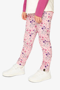 Printed Leggings Pink Printed Daisies - J20Z61_2J311