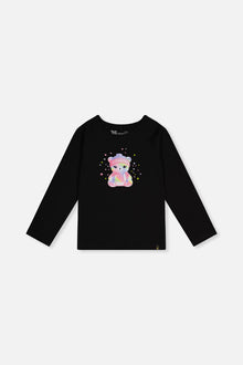 Raglan Organic Cotton T-Shirt Black - J20Z70_09990