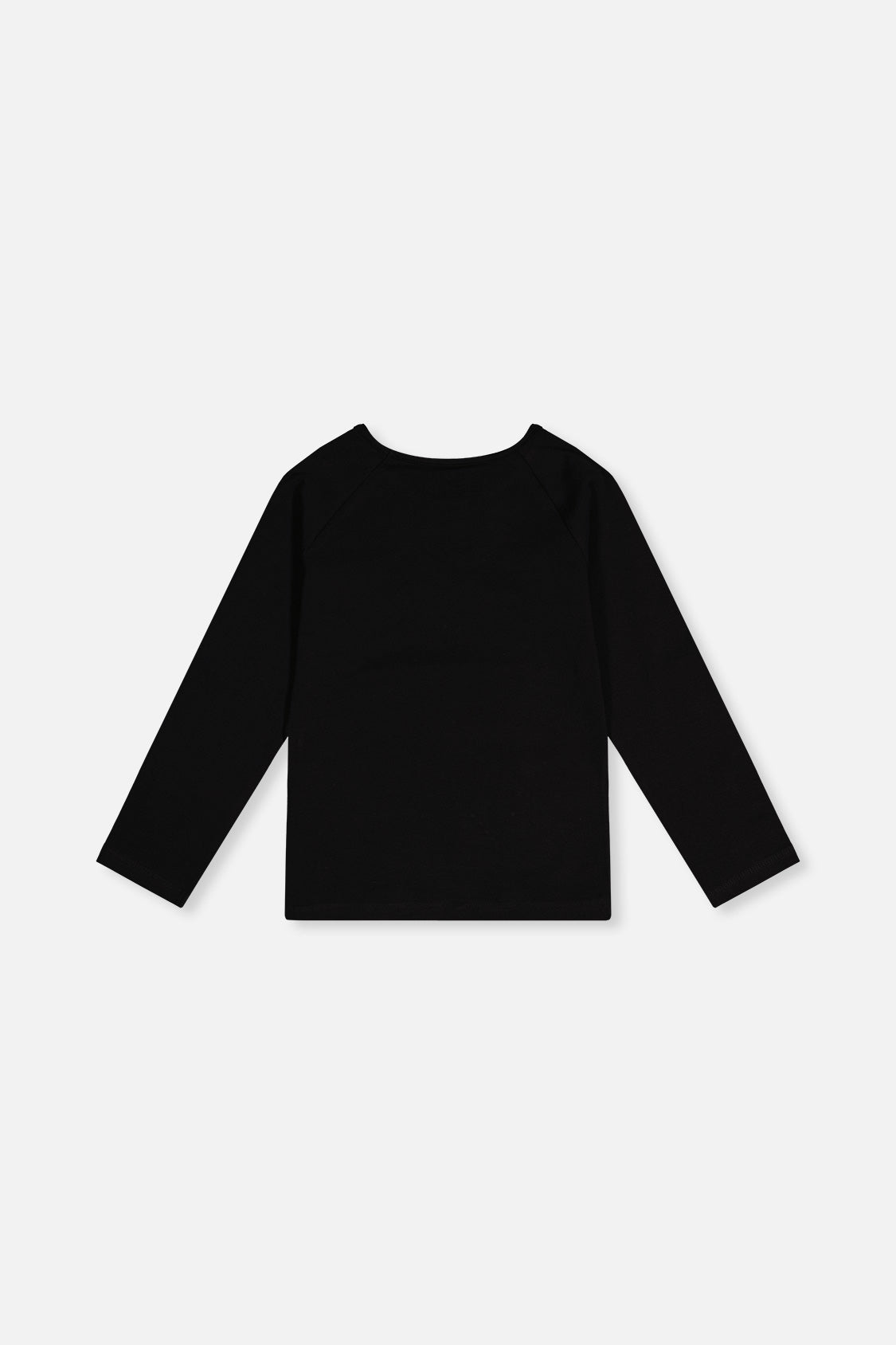 Raglan Organic Cotton T-Shirt Black - J20Z70_09990