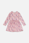 Long Sleeve Dress Rose Print Daisies - J20Z86_2J311