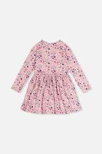 Long Sleeve Dress Rose Print Daisies - J20Z86_2J311