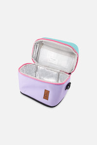 Lunch Box Turquoise Blue, Pink And Mauve - J20ZBL3_02820