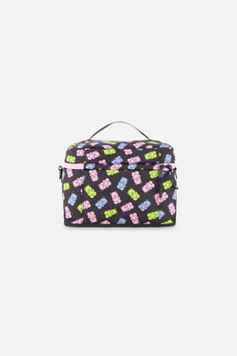 Lunch Box Black Printed Gummy Bears - J20ZBL_2J033