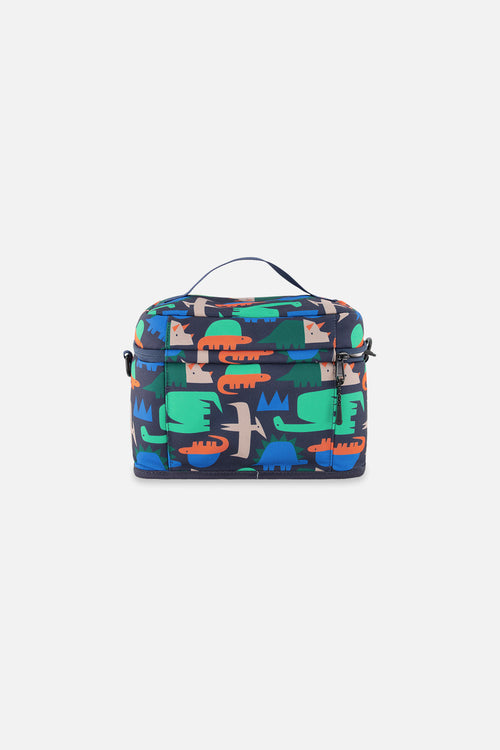 Lunch Box Navy Dinosaur Print - J20ZBL_2J051