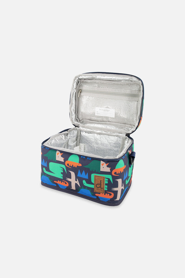 Lunch Box Navy Dinosaur Print - J20ZBL_2J051