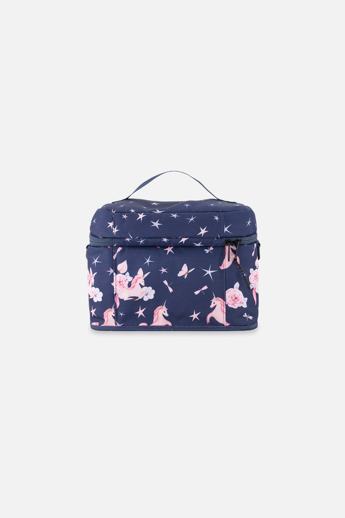 Lunch Box Navy Unicorn Print - J20ZBL_2J083