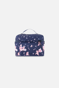 Lunch Box Navy Unicorn Print - J20ZBL_2J083
