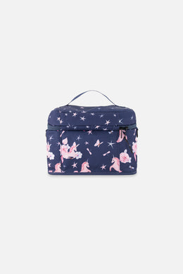 Lunch Box Navy Unicorn Print - J20ZBL_2J083