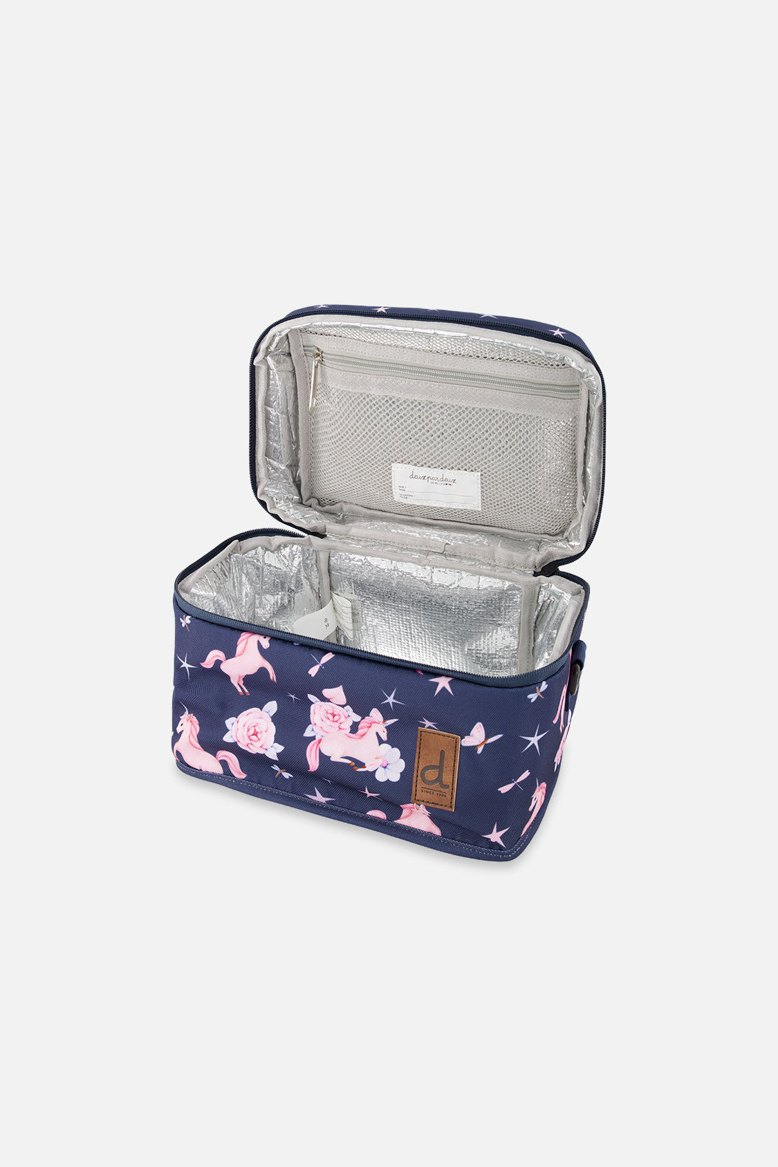 Lunch Box Navy Unicorn Print - J20ZBL_2J083