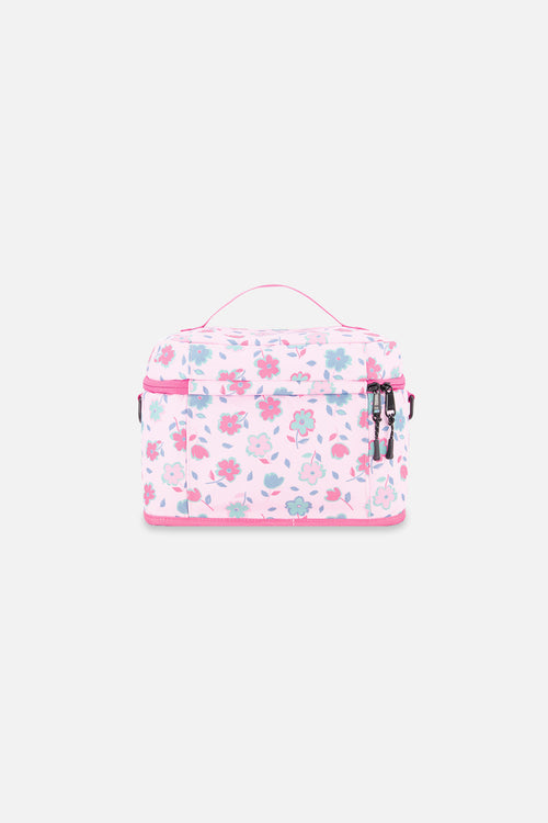 Lunch Box Pink Printed Flowers - J20ZBL_2J084