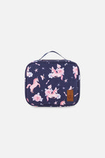 Snack Box Navy Unicorn Print - J20ZBS_2J083