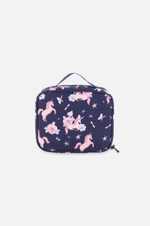Snack Box Navy Unicorn Print - J20ZBS_2J083