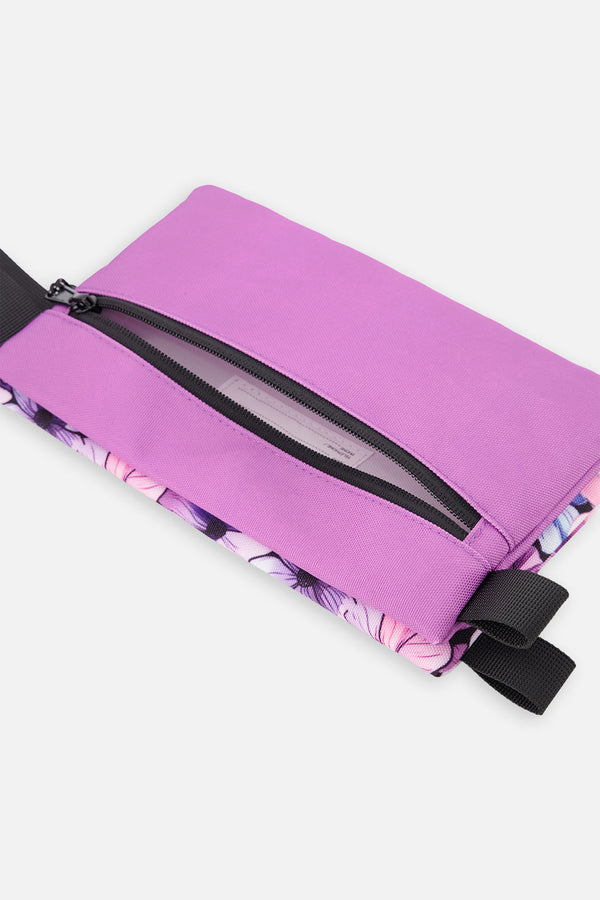 Pencil Case Black Floral Print - J20ZEC_2J021