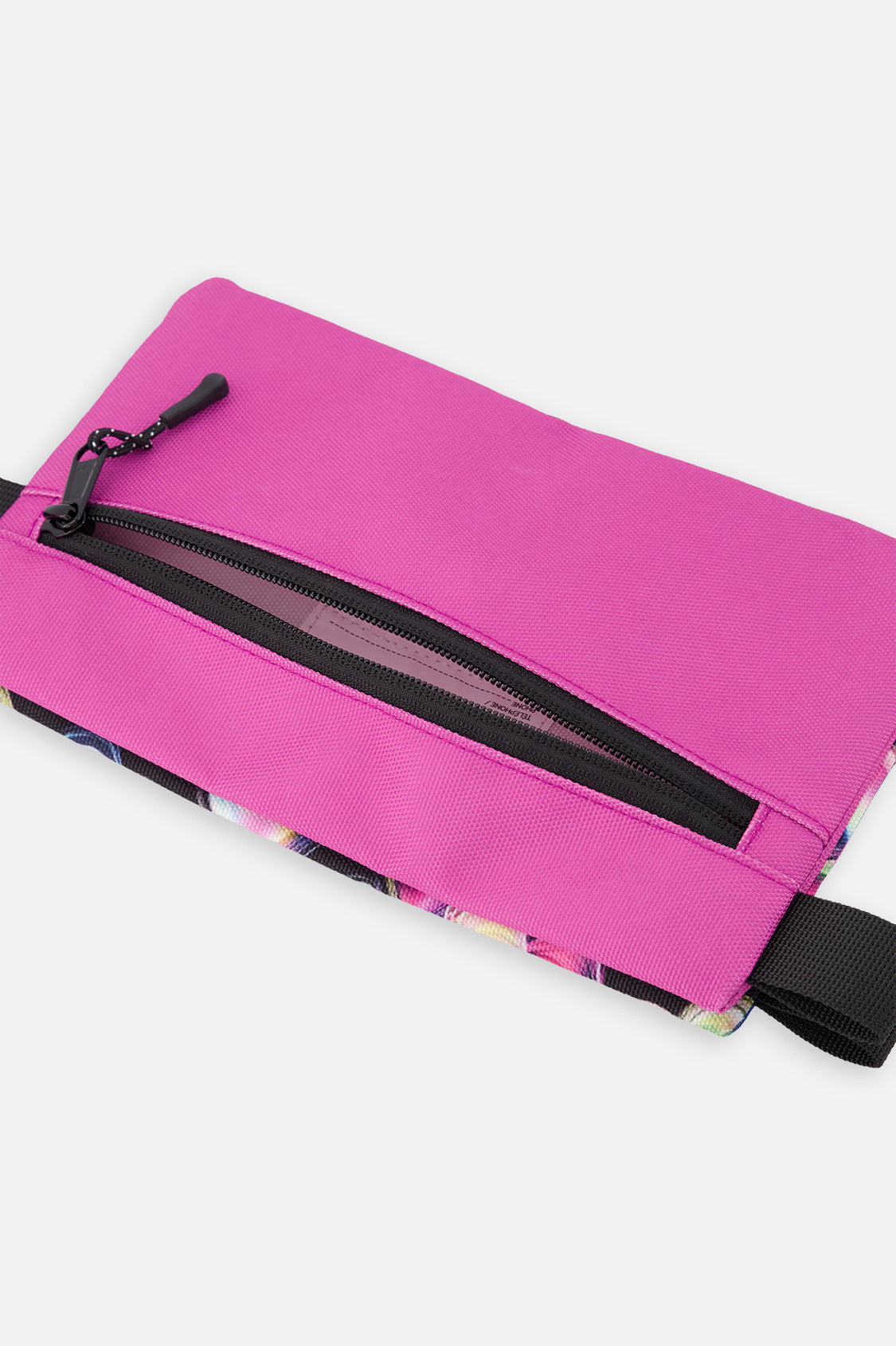 Pencil Case Black Printed With Hearts - J20ZEC_2J028