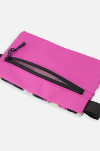 Pencil Case Black Printed With Hearts - J20ZEC_2J028