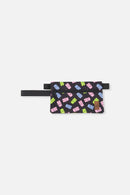 Pencil Case Black Printed Gummy Bears - J20ZEC_2J033