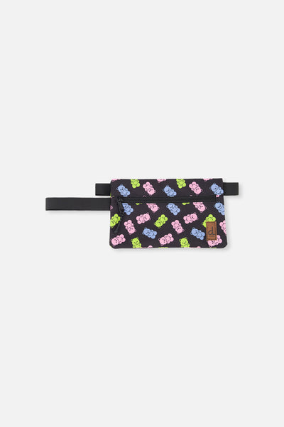 Pencil Case Black Printed Gummy Bears - J20ZEC_2J033