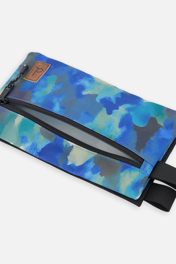 Pencil Case Blue And Grey Camouflage - J20ZEC_2J055