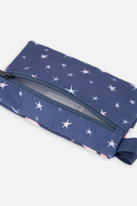 Pencil Case Navy Unicorn Print - J20ZEC_2J083