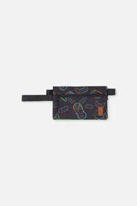 Pencil Case Black Printed Controller - J20ZEC_2J090
