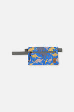 Pencil Case Blue Dinosaur Print - J20ZEC_2J091