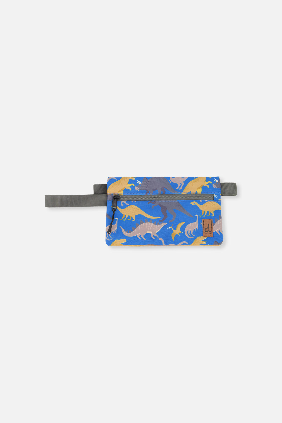 Pencil Case Blue Dinosaur Print - J20ZEC_2J091