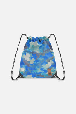 Drawstring Bag Blue And Grey Camouflage - J20ZSC_2J055