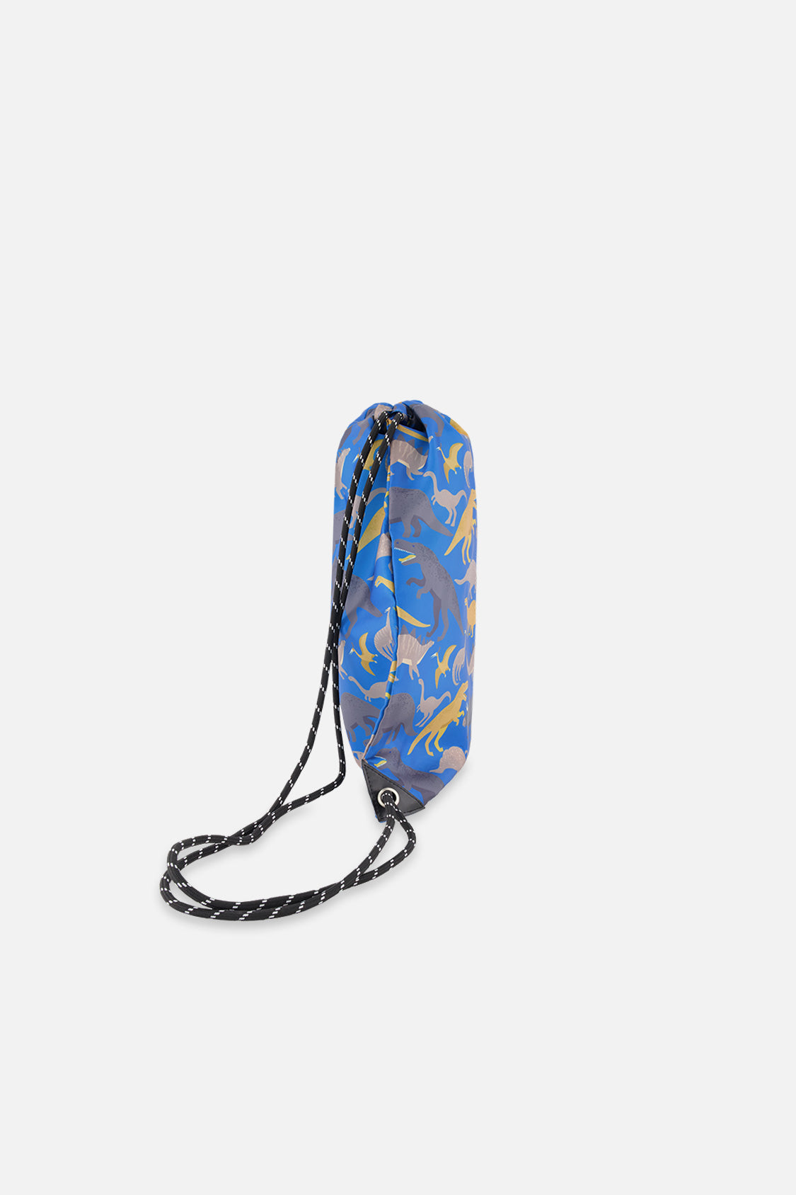 Drawstring Bag Blue Dinosaur Print - J20ZSC_2J091