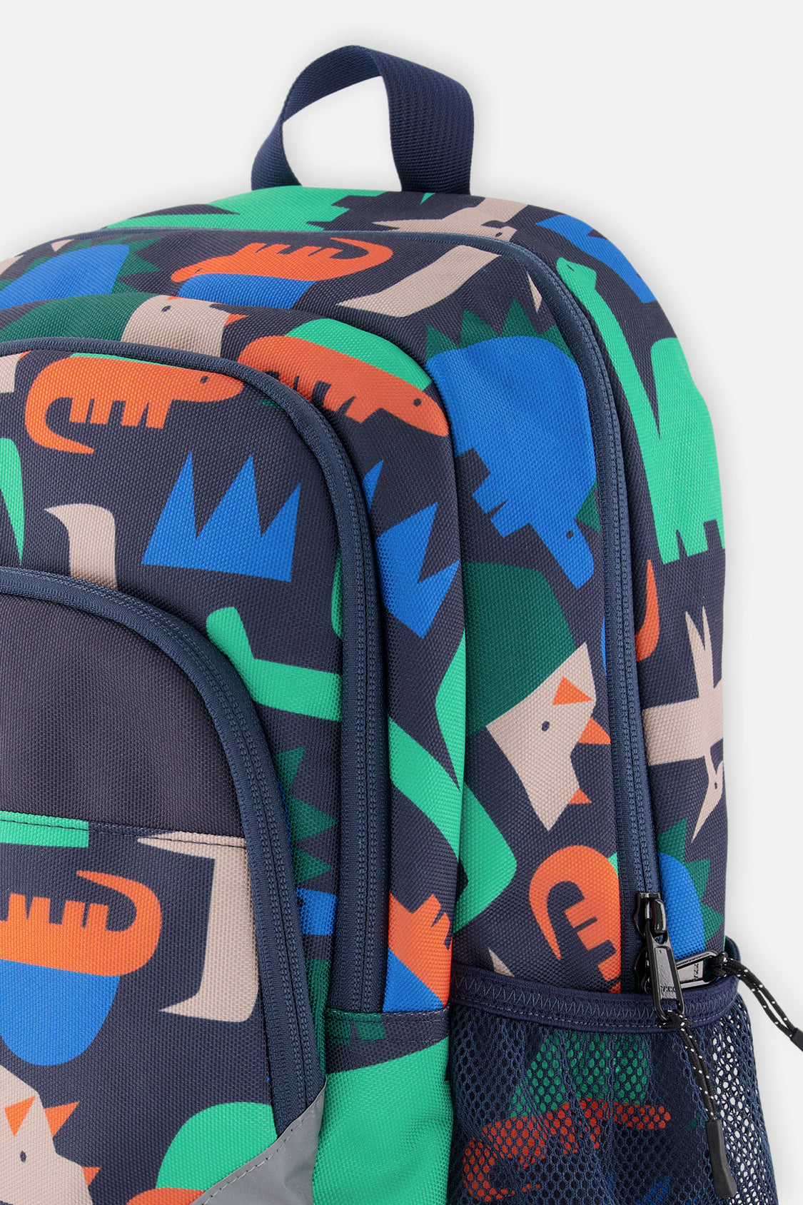 Sac à dos bleu marine imprimé dinosaures pour petit enfant