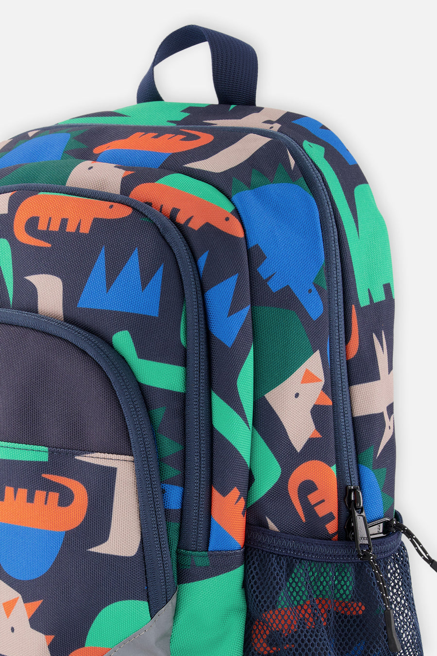 Sac à dos bleu marine imprimé dinosaures pour petit enfant
