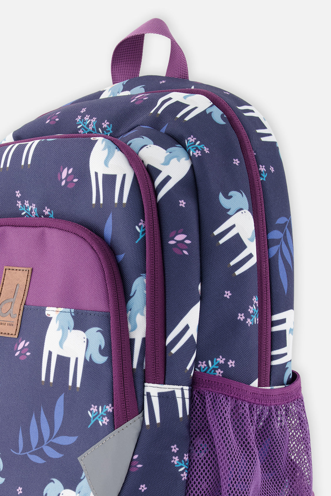 Little Kids Backpack Blue Unicorn Print - J20ZSD2_2J085