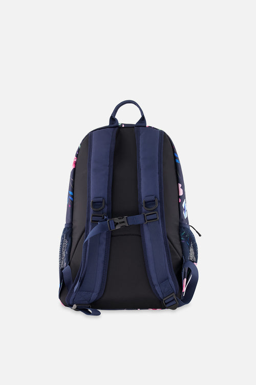 Kids Backpack Blue Floral Print - J20ZSD_2J023