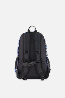 Kids Backpack Blue Leopard Print - J20ZSD_2J027