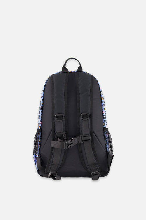 Kids Backpack Blue Leopard Print - J20ZSD_2J027