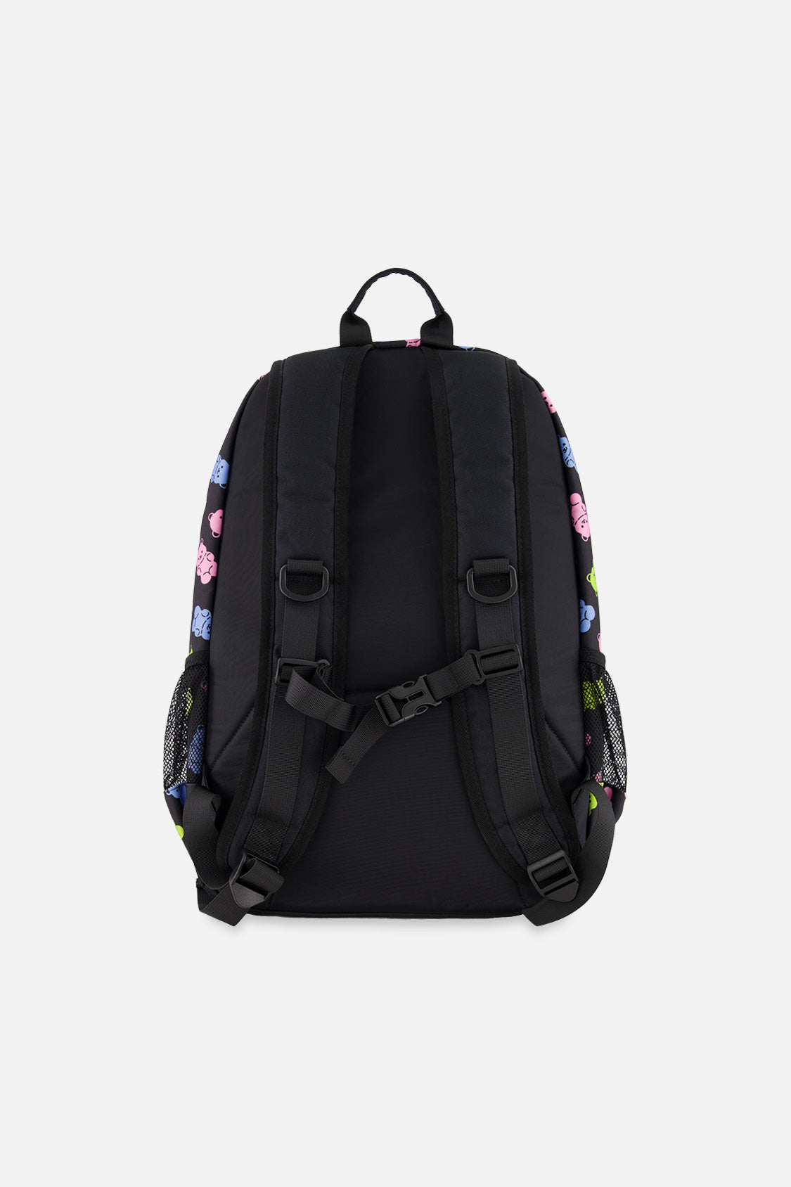 Kids Backpack Black Printed Gummy Bears - J20ZSD_2J033