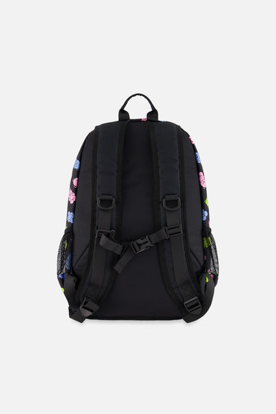 Kids Backpack Black Printed Gummy Bears - J20ZSD_2J033