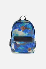 Kids Backpack Blue And Grey Camouflage - J20ZSD_2J055