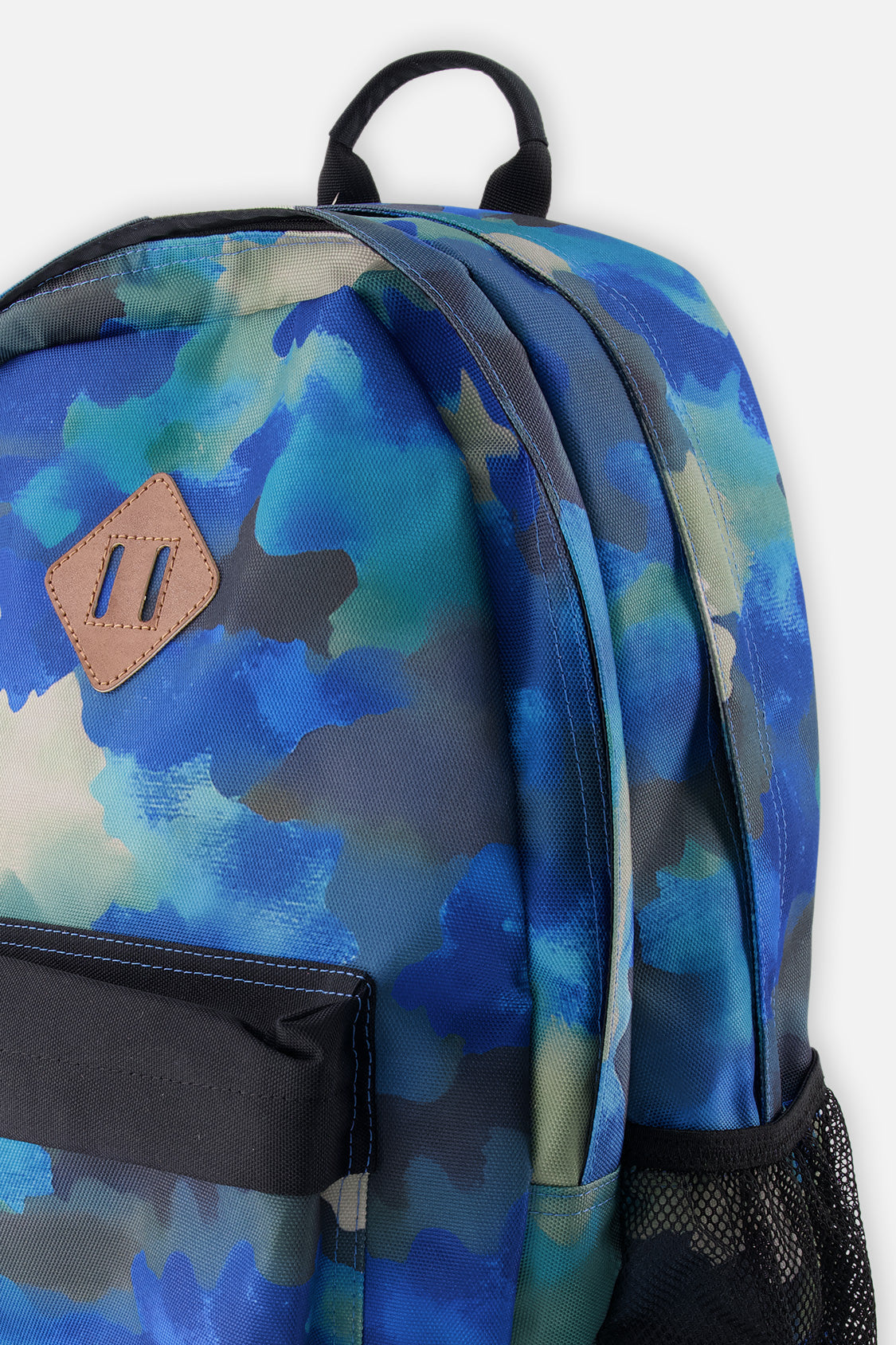 Kids Backpack Blue And Grey Camouflage - J20ZSD_2J055